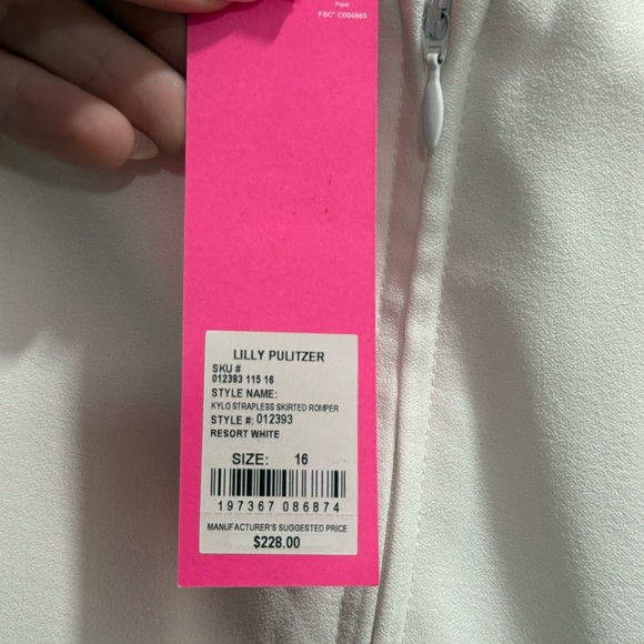 Lilly Pulitzer White Resort Dress - Picture 3 of 5